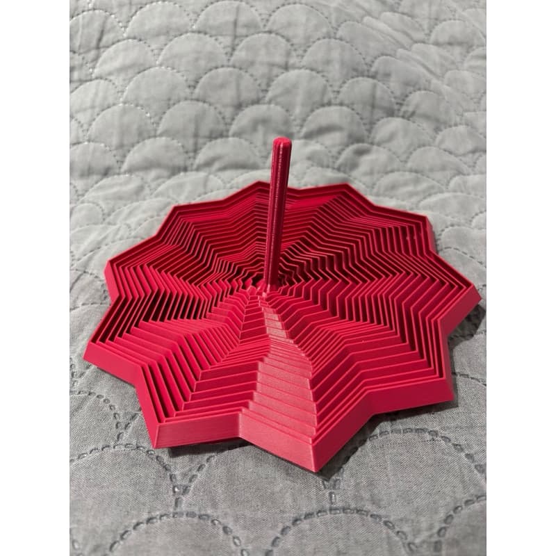 Estrela Sensorial 3D Expansível melhora Anti Estresse Relaxante Depressão Sensorial Rotativo