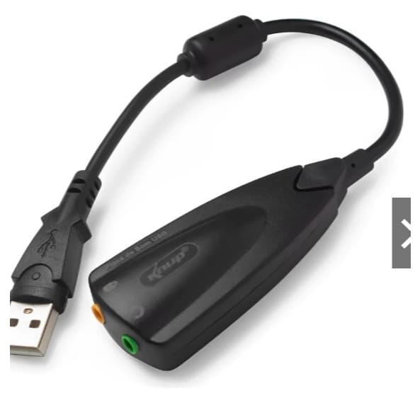 Adaptador USB Placa de Som Externo - HB-T130