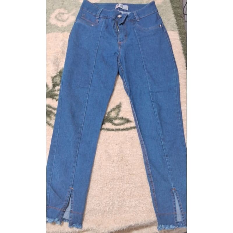 Calça Jeans Feminina Cintura Alta