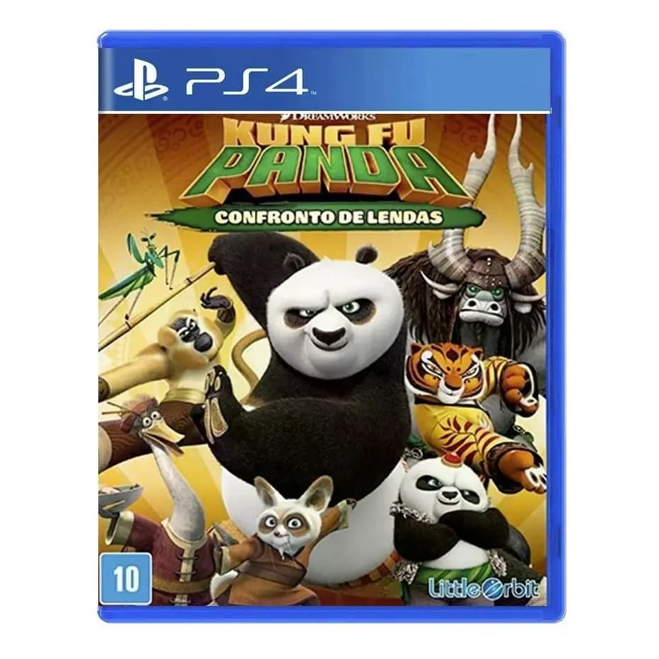 Kung Fu Panda Confronto de Lendas - PS4 Mídia Física Envio Imediato