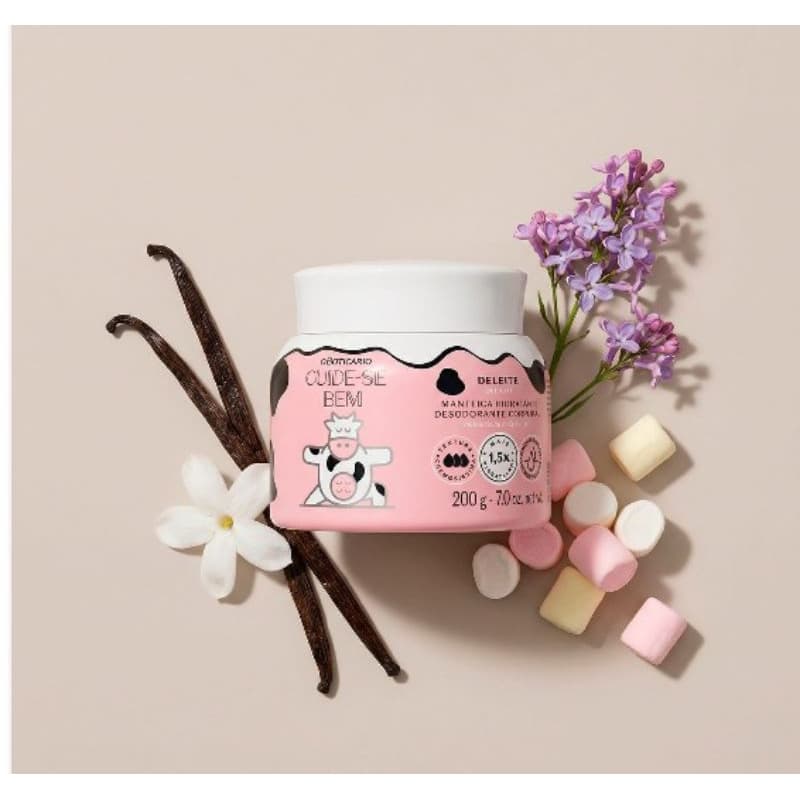 Manteiga Hidratante Corporal Deleite 200gr