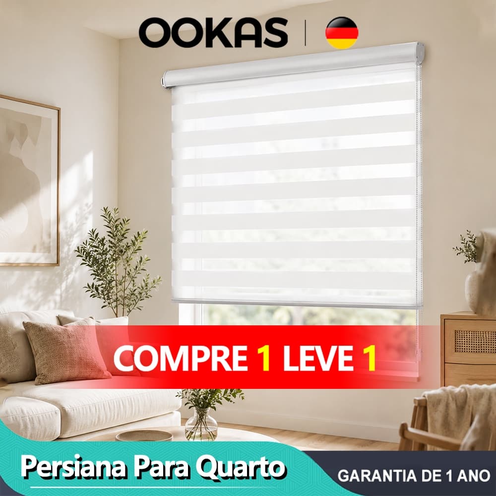 OOKAS Branco Múltiplos Espessada Persiana Para Quarto Persiana Cortinas E Persianas Alemãs