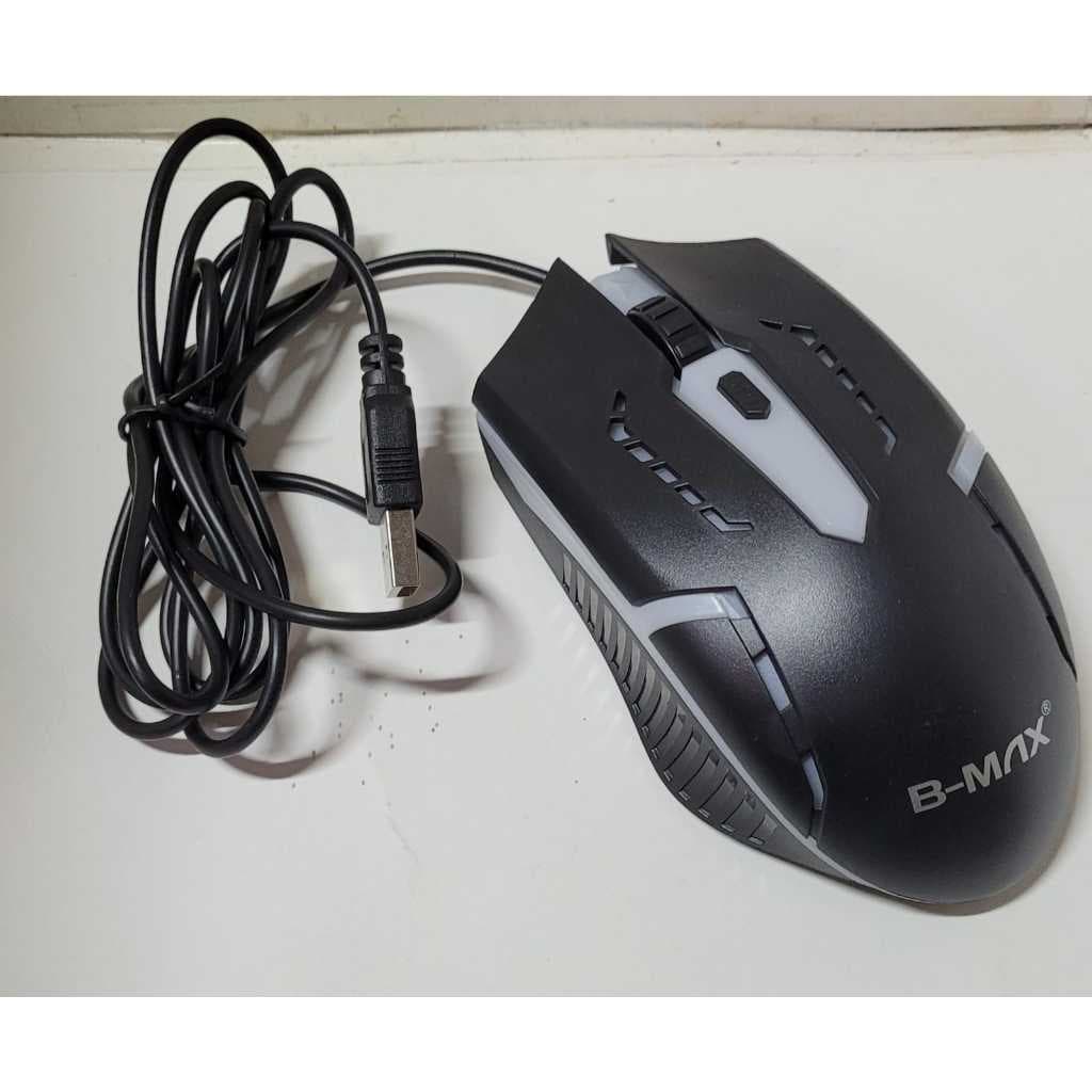 Mouse óptico USB Gamer com iluminação LED BM-612 B-max