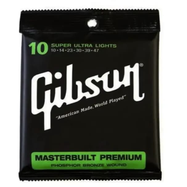 Corda Gibson Para Violão Acústico 010011012 / Phosphous / Bronze Para Violão Acústico