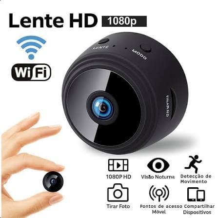 Mini Câmera A9 WiFi HD 1080p