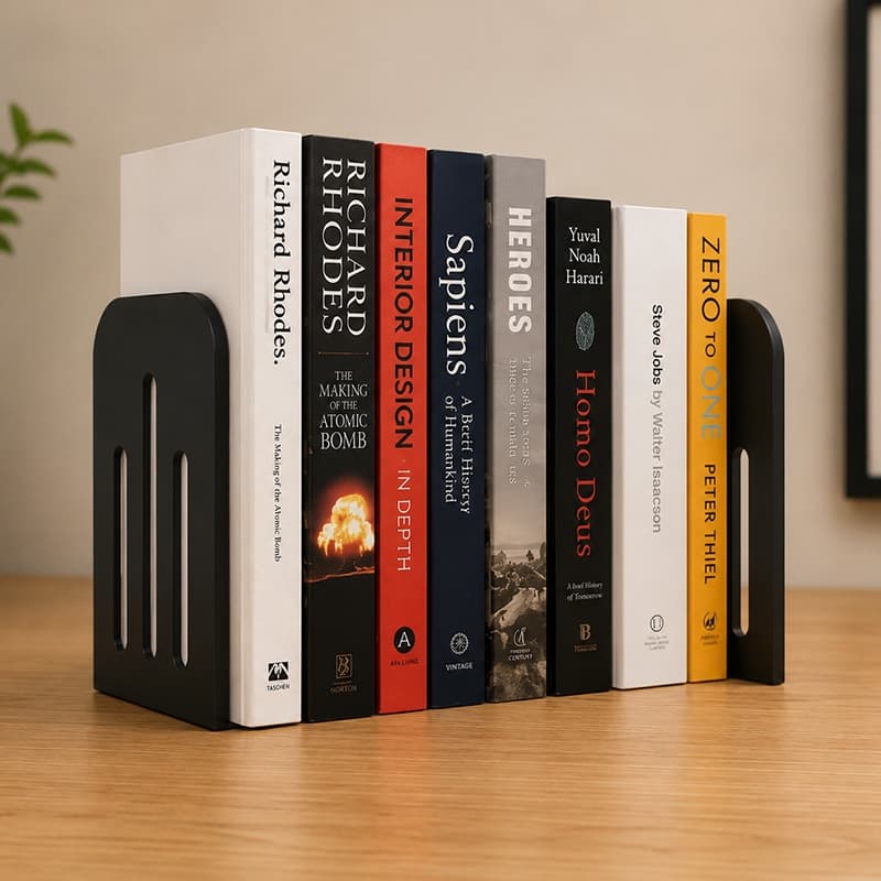 Aparador para livros design minimalista 2 peças