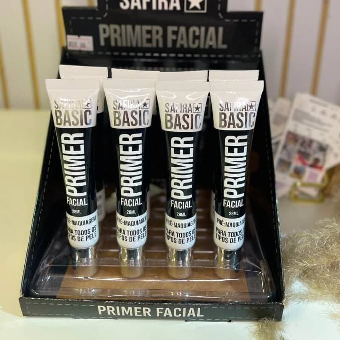Primer Facial Safira Basic – Pele Uniforme e Maquiagem