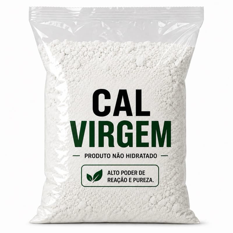Cal Virgem Alta Qualidade – Uso Agrícola e Geral
