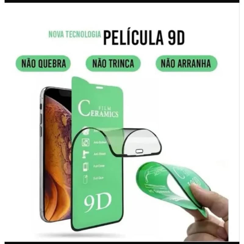 película gel hidrogel 9D flexível  iPhone 17Pro Max/17air/17pro/16promax/16pro/15promax/15pro/14promax/15pro/14promax
