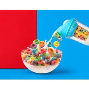 Copo de Café da Manhã com Tampa Copo para Cereal com Compartimento 364ml