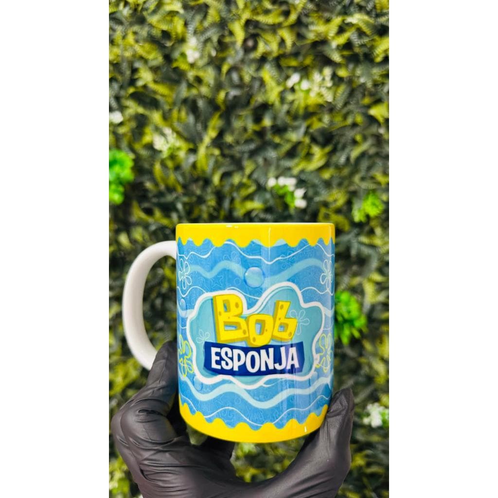 Caneca personalizada do Bob Esponja