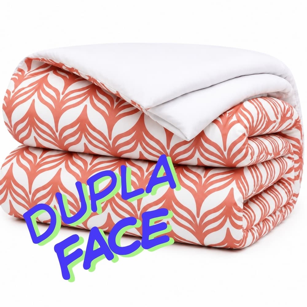 Cobertor Edredom Colcha Cobre Leito Dupla Face Cama King Premium Toque Suave 2,60x2,40m