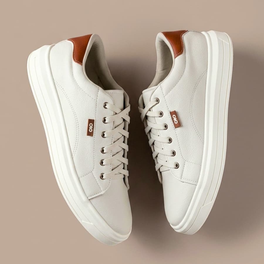 Tênis Sapatenis Masculino na Moda Sapato de Couro Social Masculino Confortável Macio Leve Lançamento
