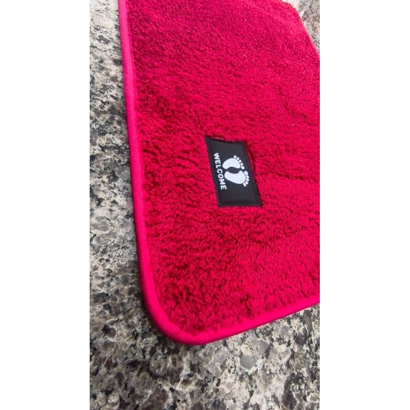 Tapete Felpudo, Antiderrapante Para Banheiro ,Adansonia Para Entrada de Banheiro, Quarto e cozinha 38cm,X,58cm