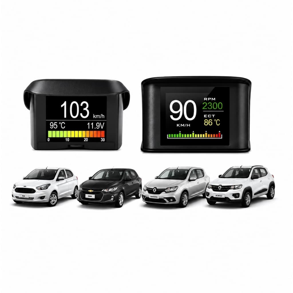 Computador de Bordo OBD2 P10 ACIMA DE 2008 Chevrolet Ford Fiat VW Nissan Hyundai Honda Toyota Citroen Peugeot Renault