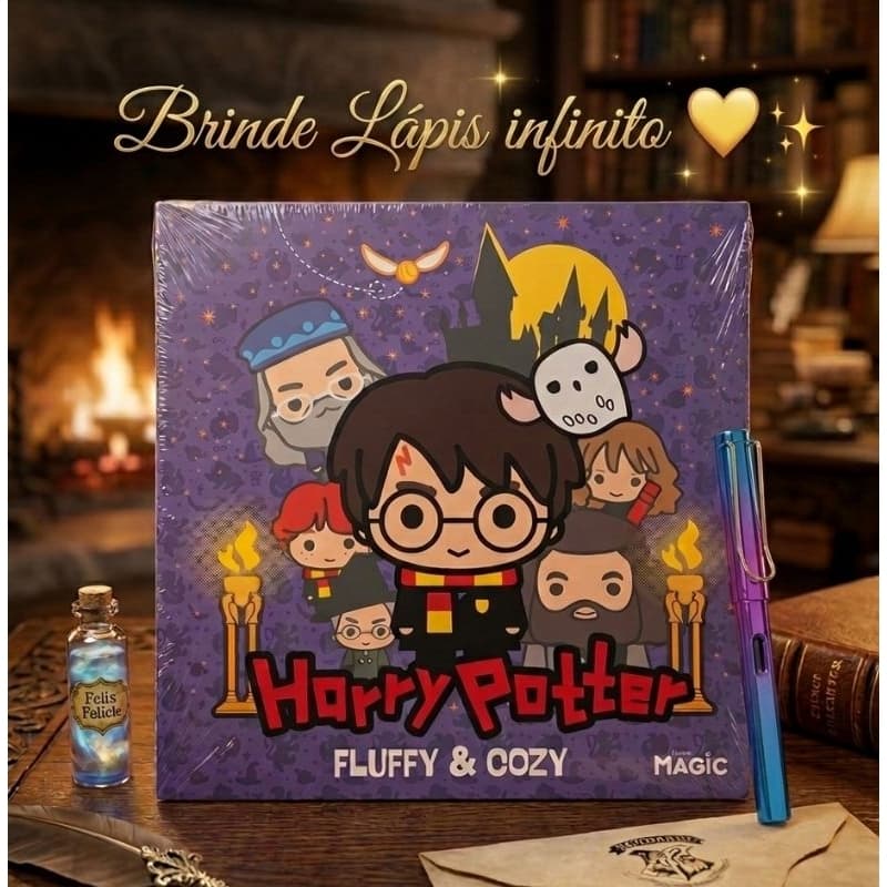 Livro de Colorir Harry Potter FLUFFY & COZY
