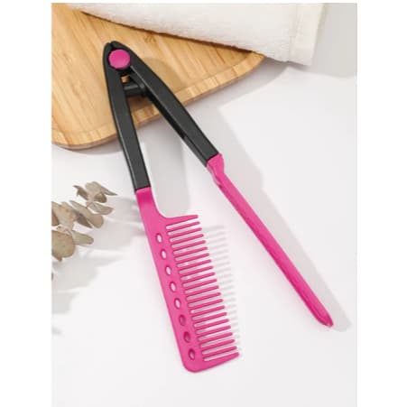 Kit Alisador para Chapinha Prancha Profissional Alinha Desembaraça e Alisa Cabelos