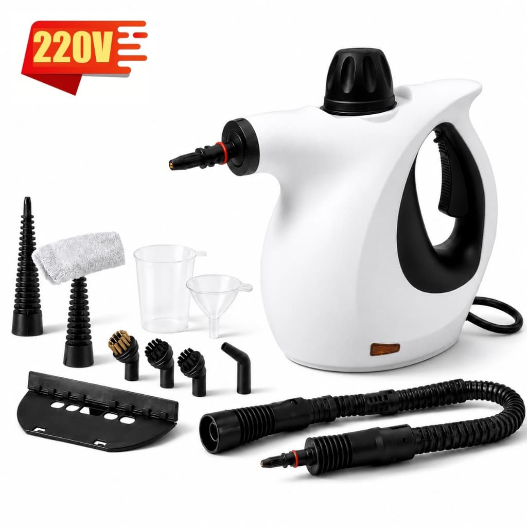 Limpador a Vapor Portátil 220V Máquina de Limpeza a Vapor com Acessórios para Casa e Carro