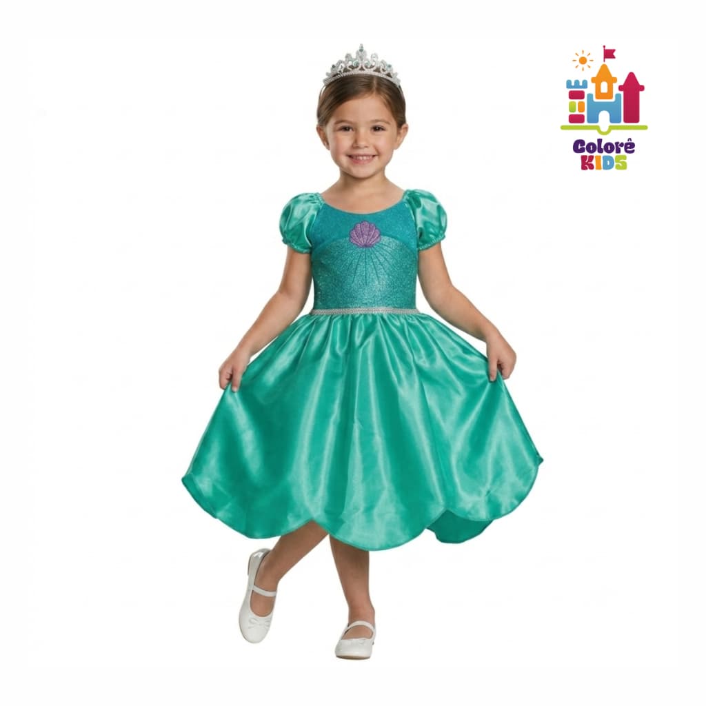Fantasia Infantil Princesa Ariel