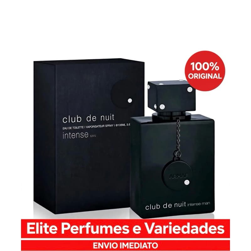 Perfume Árabe Armaf Club De Nuit Intense Eau De Parfum 105Ml Original