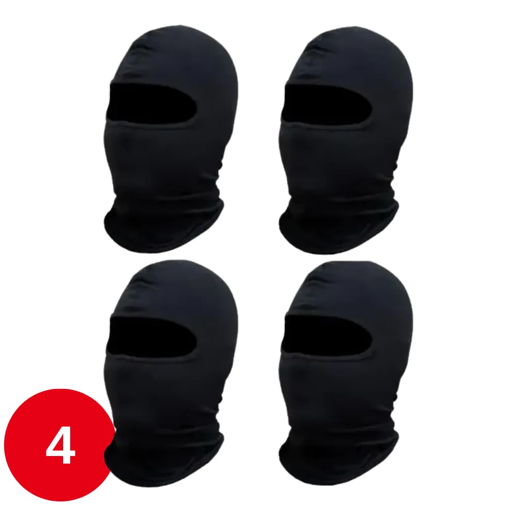 KIT COM 4 BALACLAVA MOTO PARA FRIO MOTOBOY