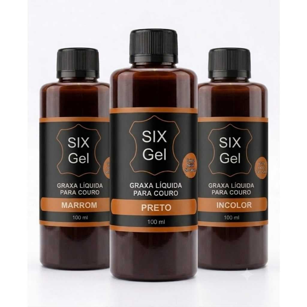 SIX Gel GRAXA LÍQUIDA PARA COURO