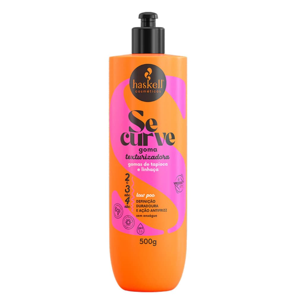 Goma Texturizadora Se Curve 500ml - Define Curvas e Controla Frizz, Proteção Térmica e Solar