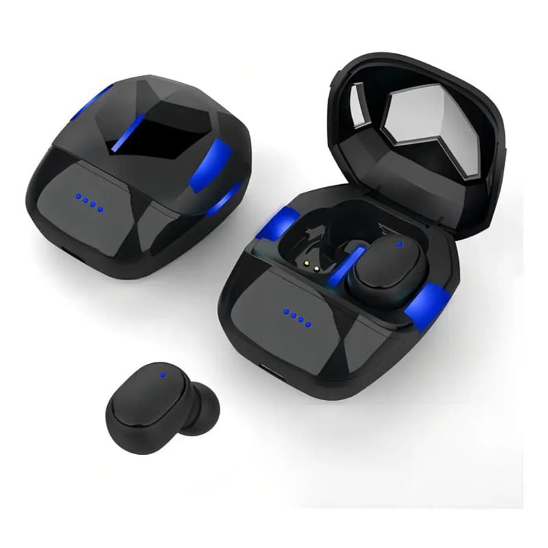 Fone De Ouvido Bluetooth Fone Com Led Azul