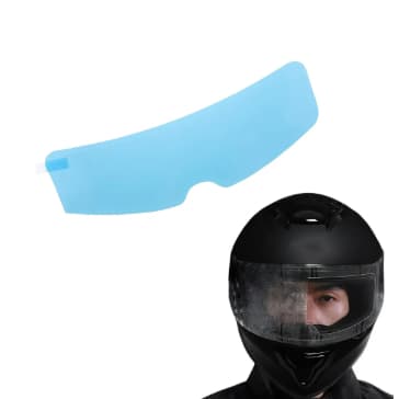 Pelicula Para Viseira Anti Chuva Universal Fácil Instalação para capacetes de motocicletas elétricas