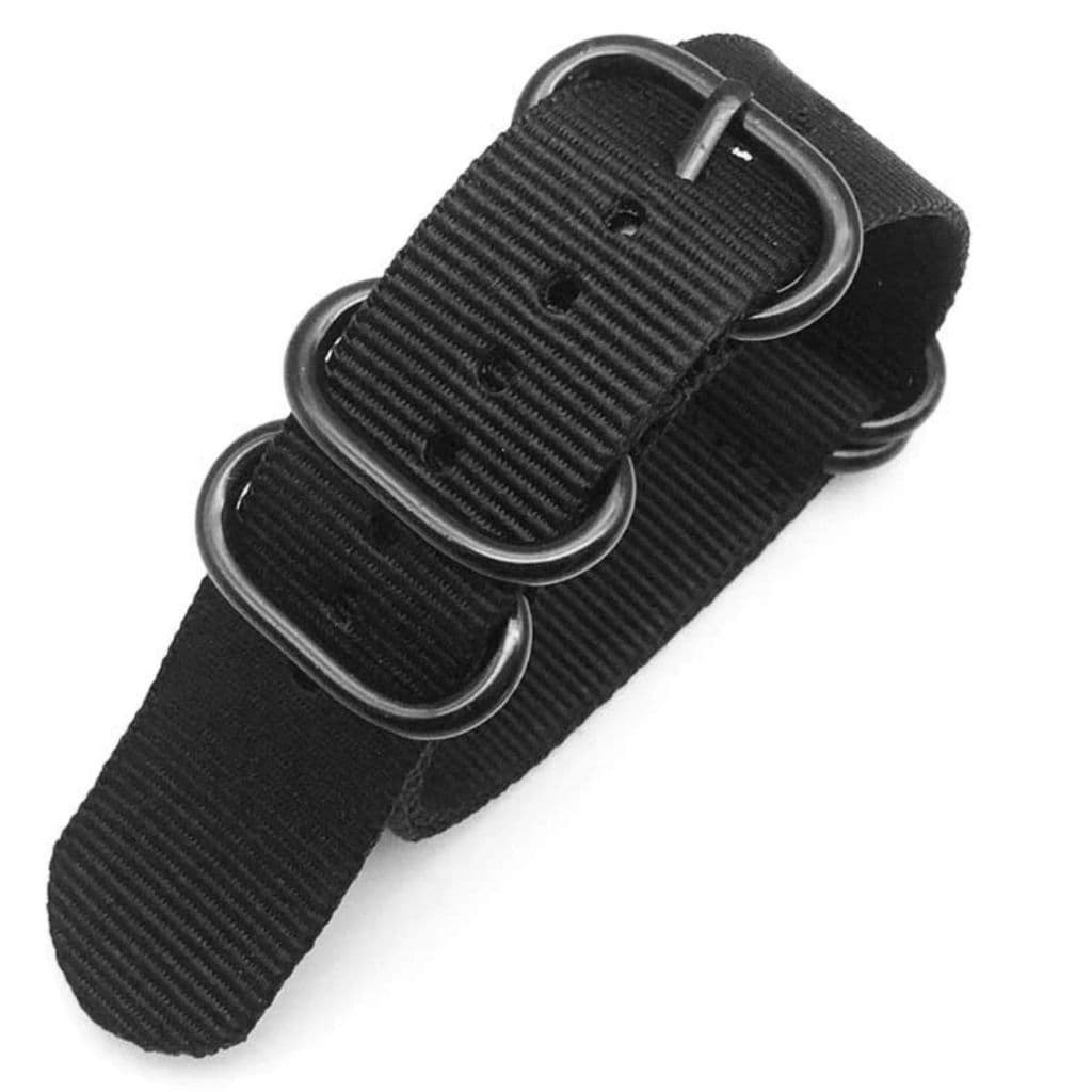 Pulseira Nylon Nato Zulu para Relógio Inteligente Brave Wearzone 22mm - Confortável e Durável