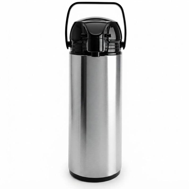 Garrafa Térmica Inox 1,9L com Ampola de Vidro Duplo e Alça – Bule Térmico para Café, Chá e Bebidas