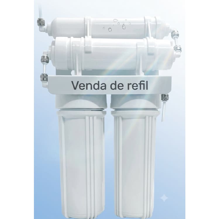 Refil do filtro de 4 estágios marca tecnologia japonesa