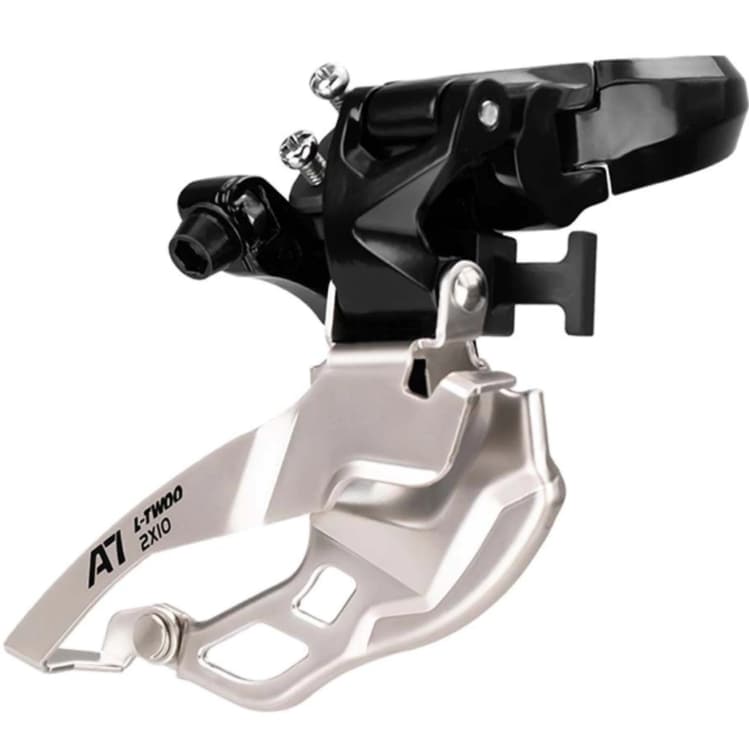 Cambio Dianteiro L-TWOO A7 2X10 20V Dual Pull Compativel Shimano Sram