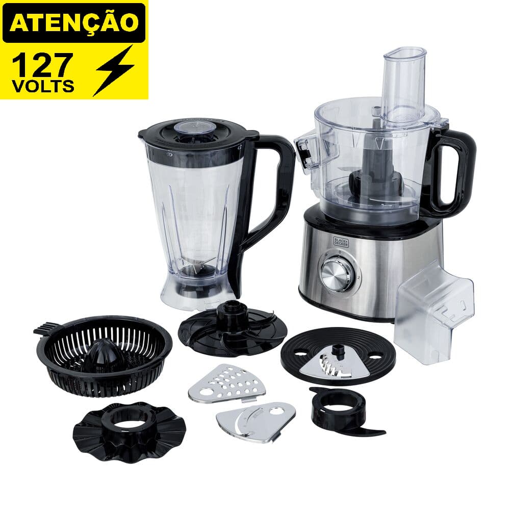 Multiprocessador 7 Em 1 Black+decker 1000w - 127v