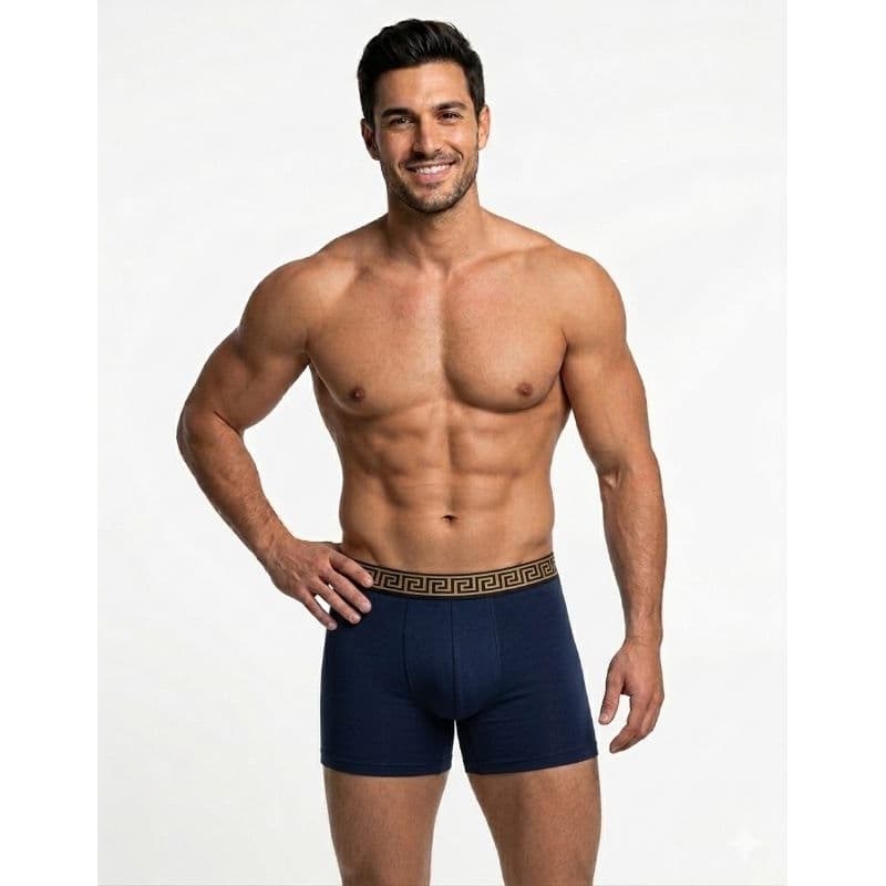 Cueca Boxer Masculina No Algodão