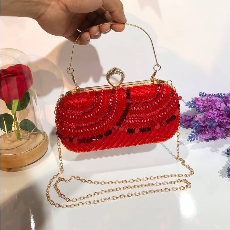 Bolsa Clutch Pérola Festa Casamentos Baladas Formaturas Madrinhas Luxo #YC-2023