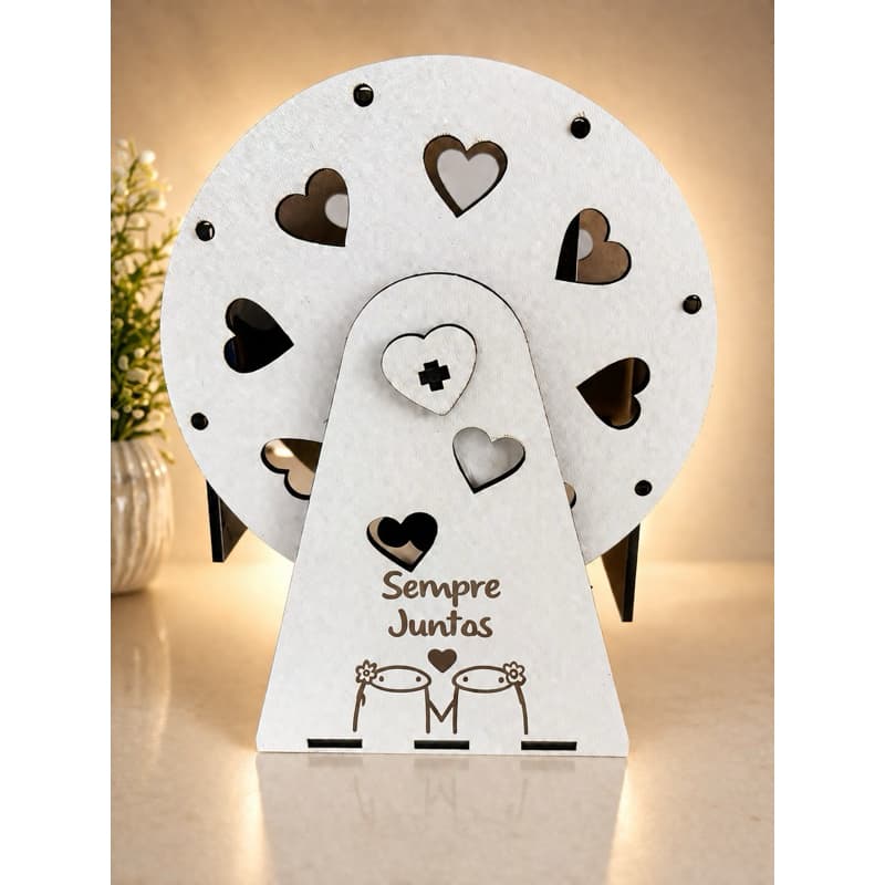 Roda Gigante de Fotos Personalizada | Presente Romântico para Casais e Amigas