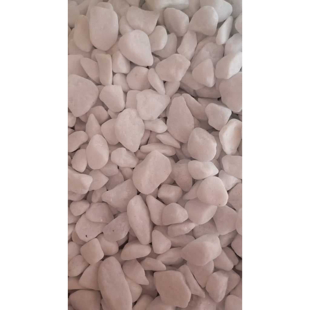 Pedra Dolomita Branca 4kg  Natural Decorativa Jardim Vasos Aquário Energia