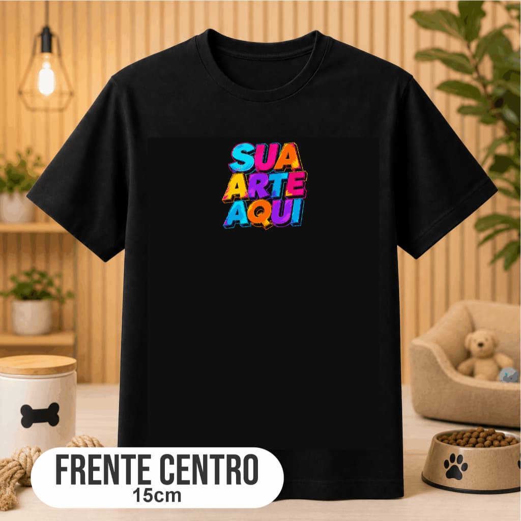 Camiseta personalizada sua arte / envio rápido /estampa personalizada