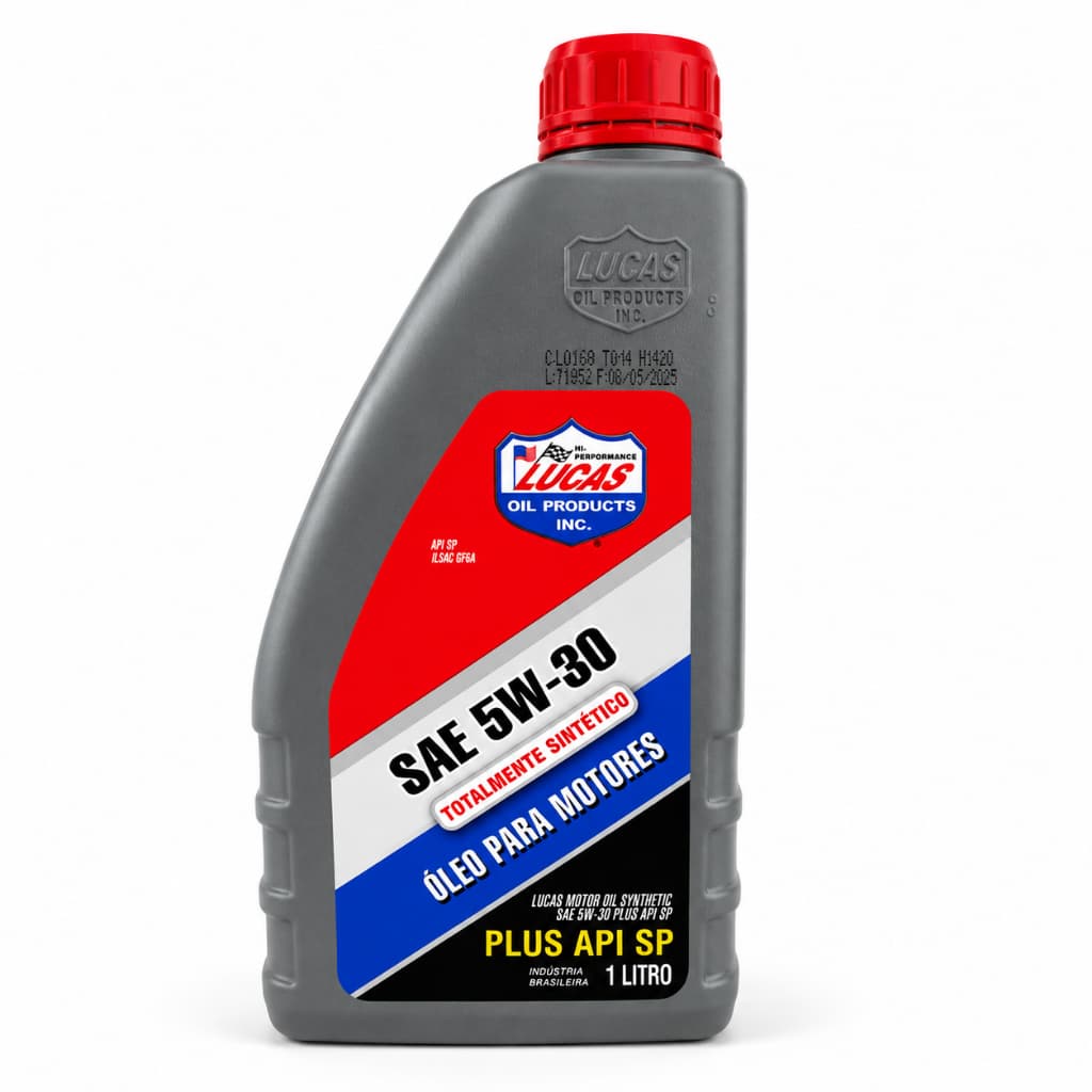 Óleo de Motor Lucas 5W30 Sintético API SP ILSAC GF-6A 1 Litro