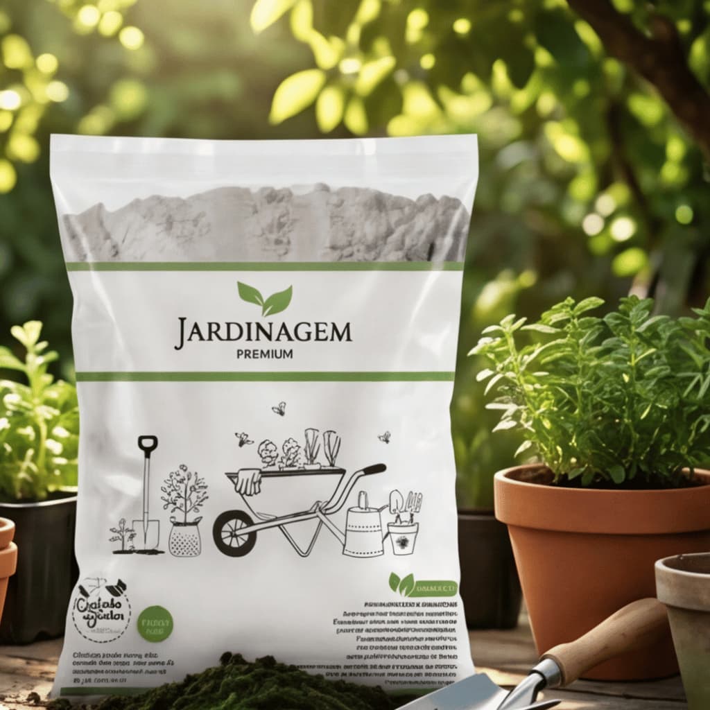 Fertilizante Calcário Dolomítico Corretivo de Solo, Nutrição de Plantas, Hortas e Jardins 2Kg | 5Kg