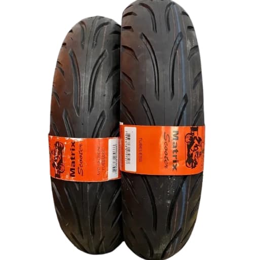 Par Pneu Nmax 160 Levorin 110/70-13 + 130/70-13 Matrix Scooter Dianteiro Traseiro