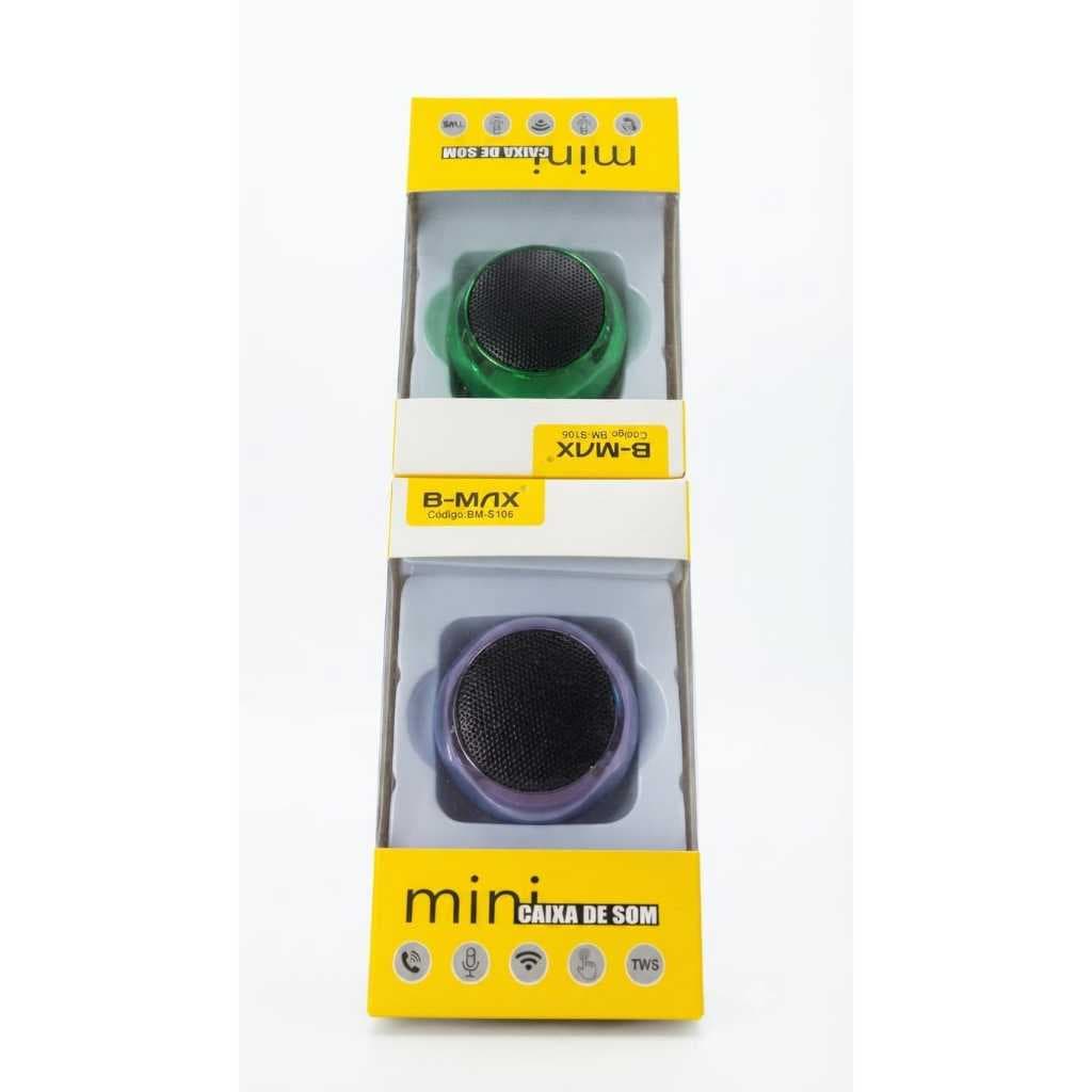 Mini Caixa de Som Bluetooth B-MAX BM-S106