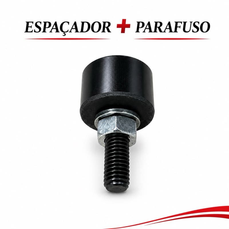 Bucha Espaçadora Abraçadeira Escapamento Dore. Fixação Escape Moto Universal Resistente