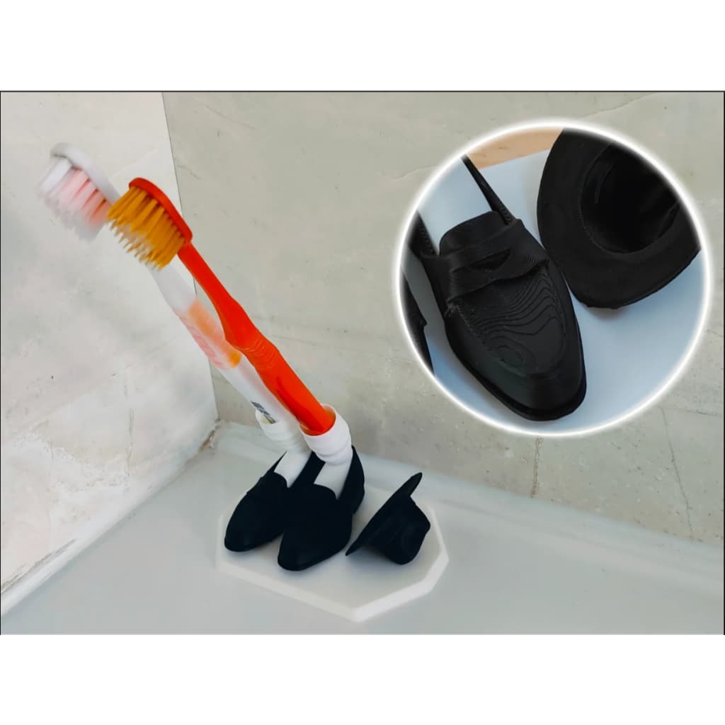 Porta Escovas de dentes | Suporte Escovas de dente - Impressas em 3d personalizadas