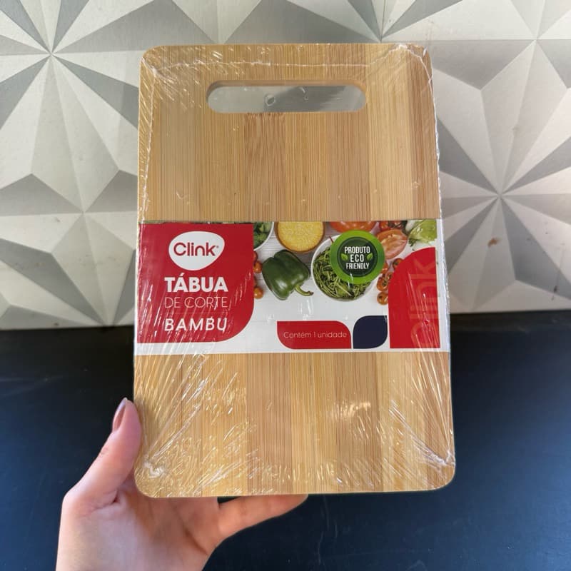 Tábua de corte de bambu retangular com pegador para cozinha carne churrasco multiuso 24cm pequena madeira tabua cortador