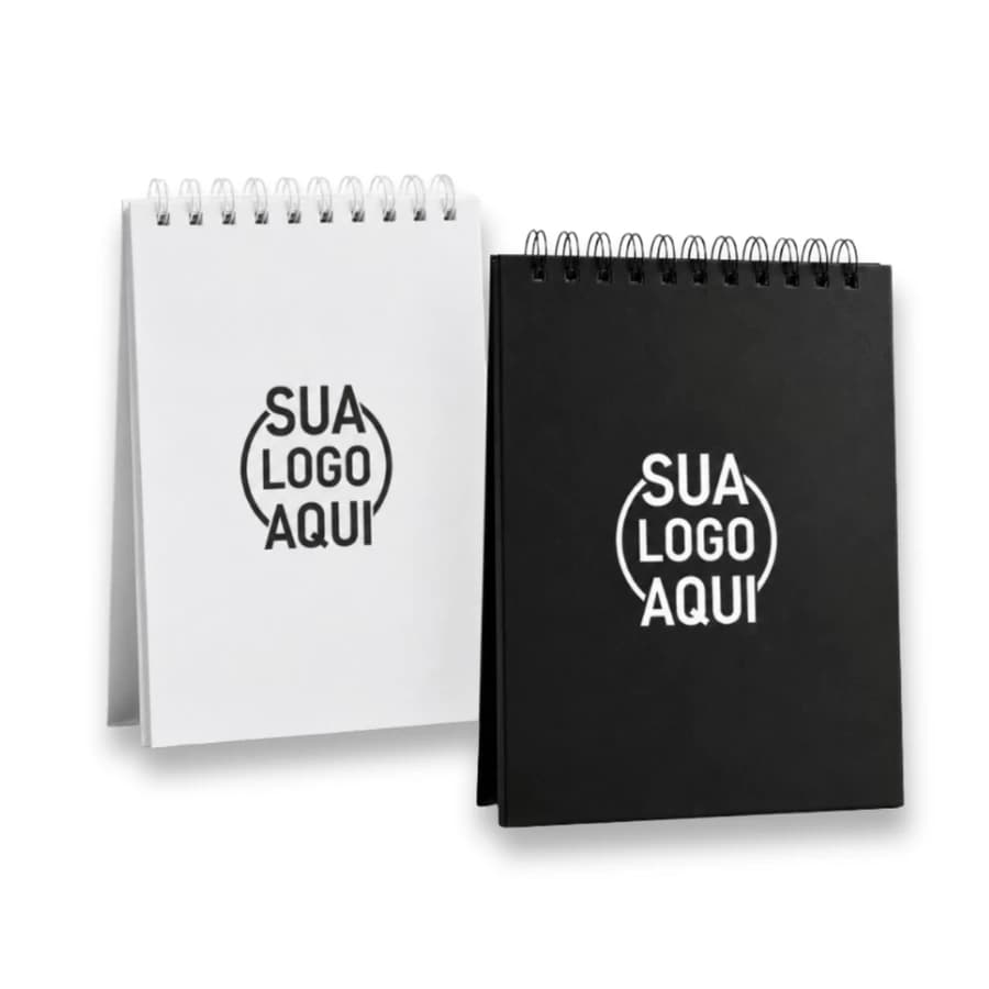 Caderneta Capa Dura Personalizada Formato Anotação 80 Folhas A5 Pautadas Off Set 75g