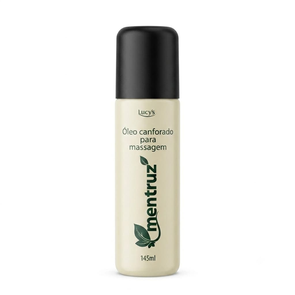 Óleo De Mentruz Canforado Lucy's 145ml Alivia Dores musculares e Varizes