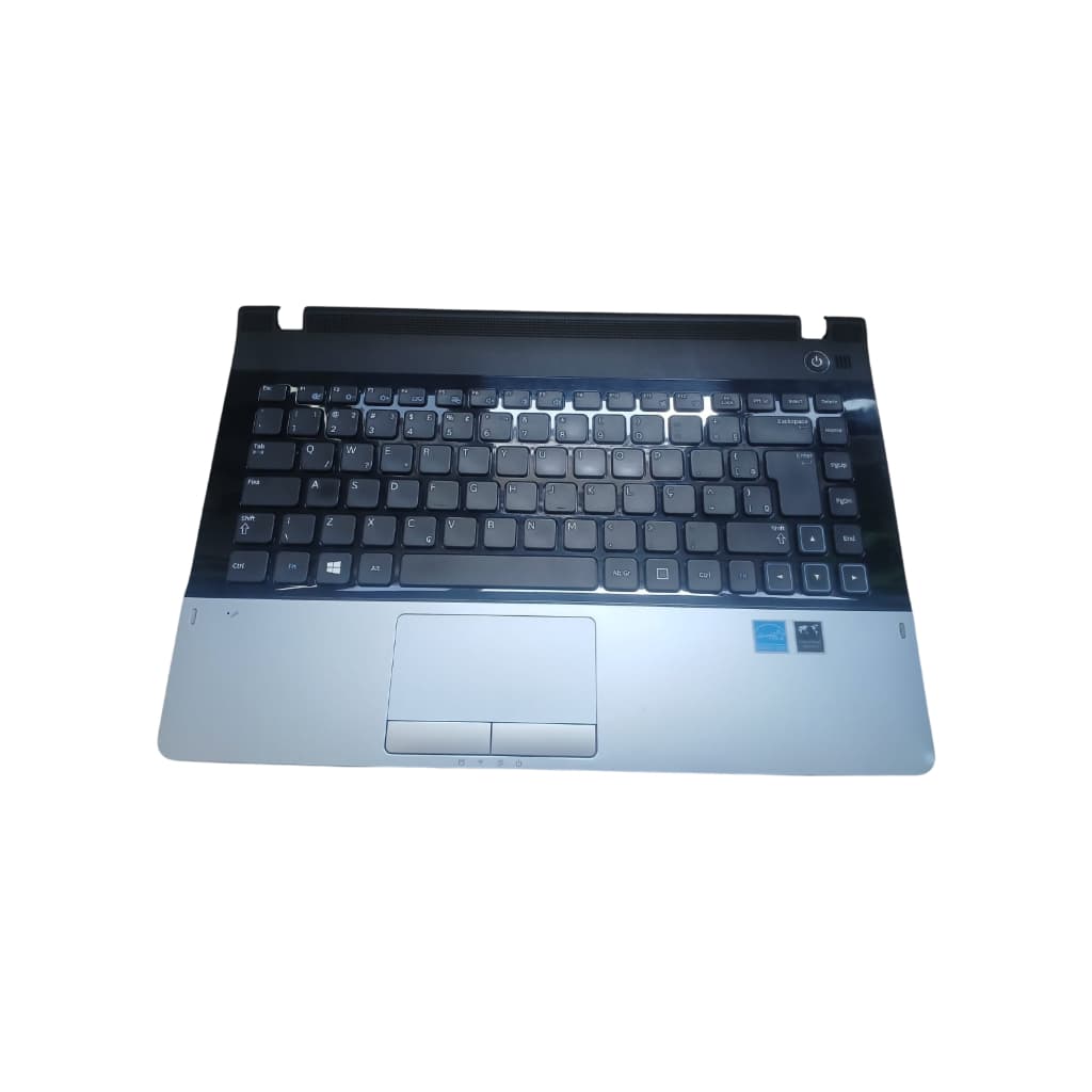 Carcaça Base Do Teclado Para Notebook Samsung Np300e4c