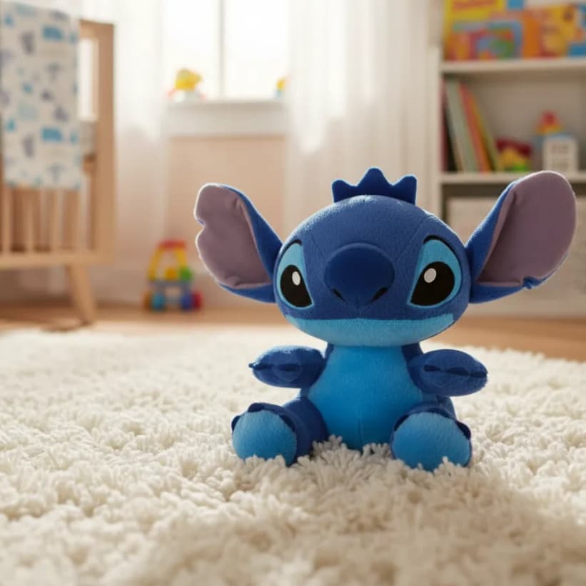 Pelúcia Stitch Rosa e Azul Bichinho de Pelucia decoração enfeite crianca infantil